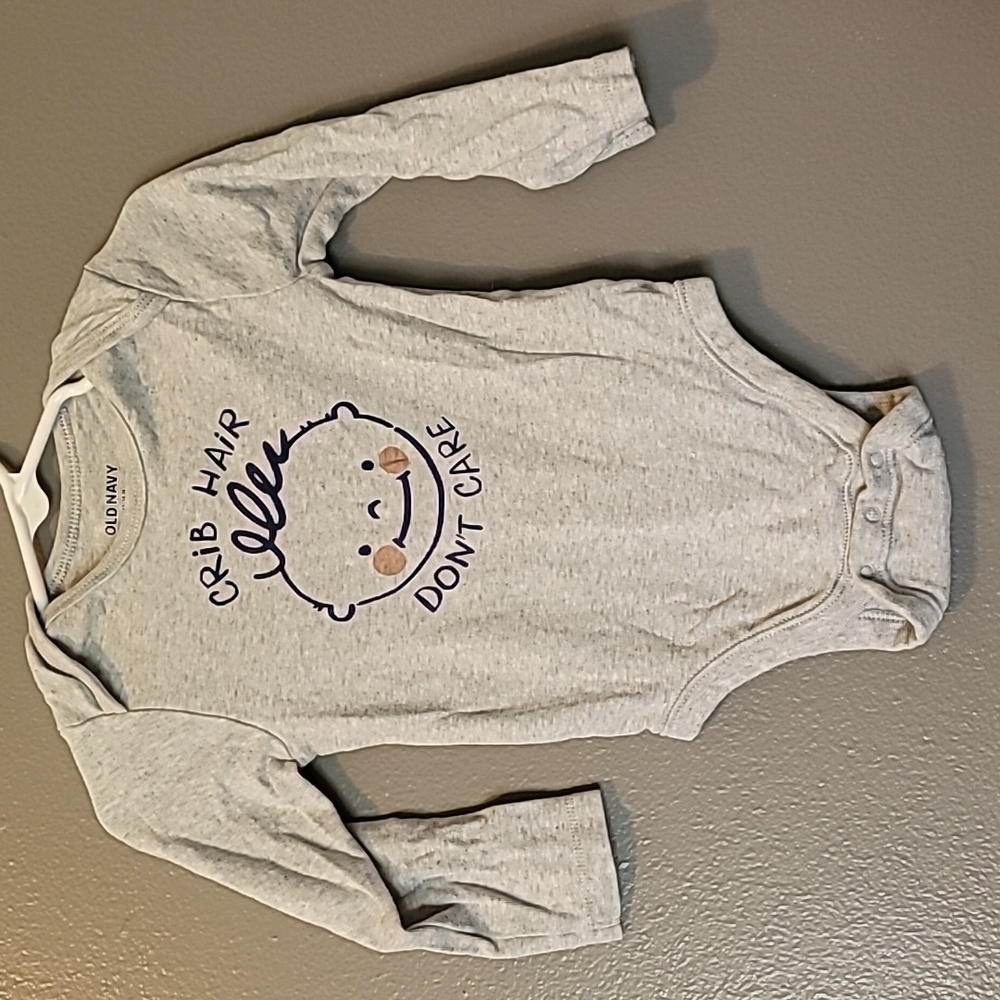 Crib hair don’t care Onesie